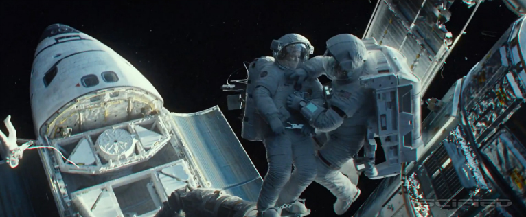 Gravity Movie Trailer Screencap 8